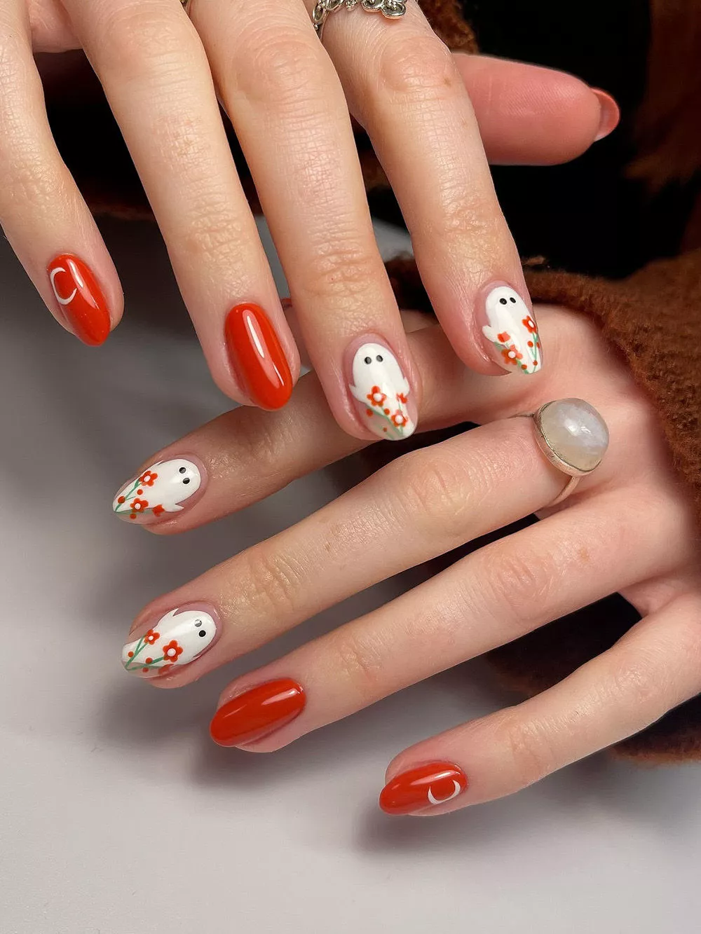 Image for 10 Cute and Spooky Nail Designs for Halloween