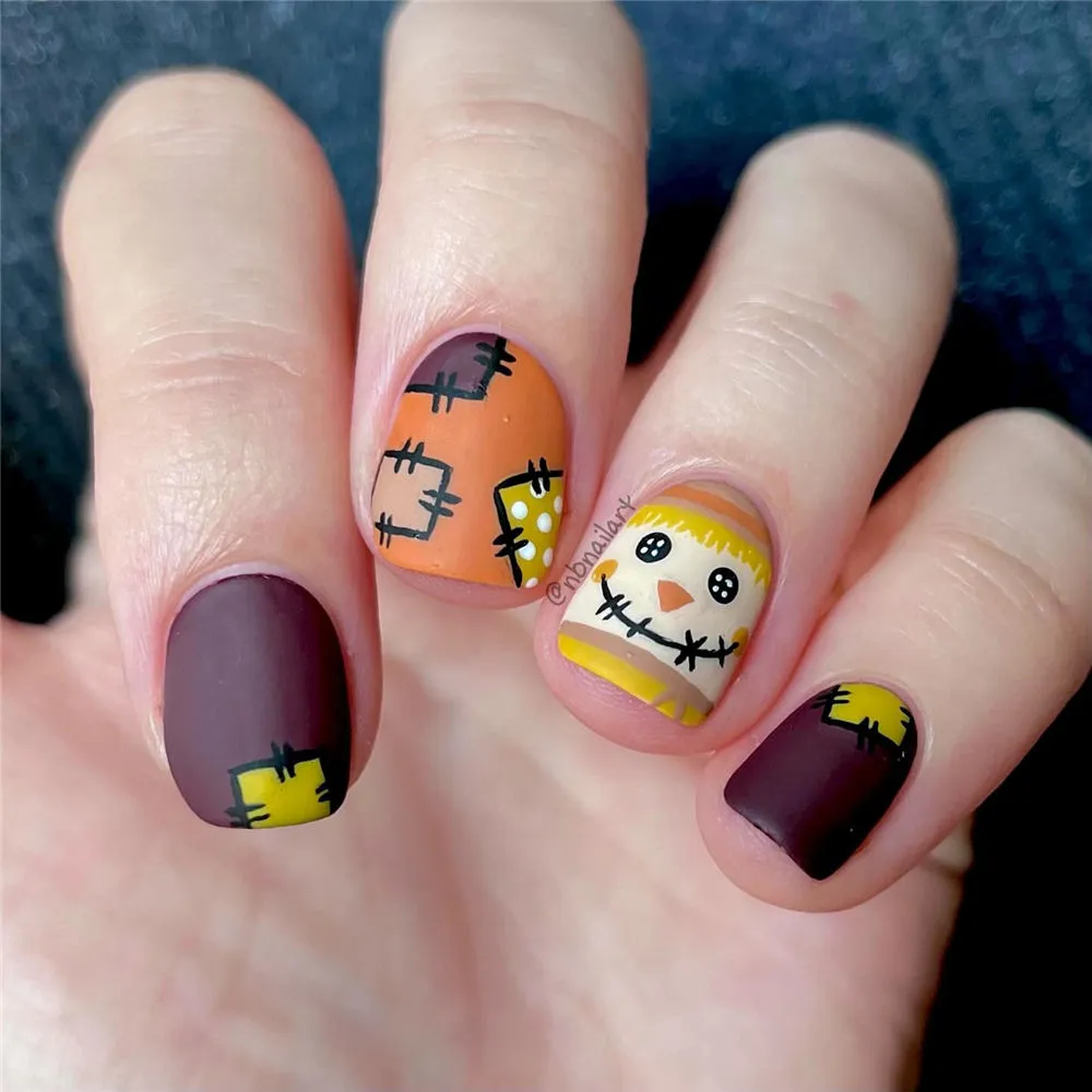 Cute Halloween Nail Art